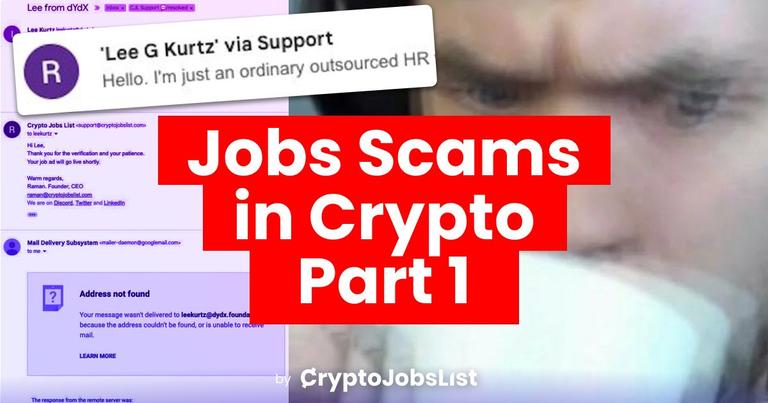 Crypto Jobs Scams 101: A dYdX Recruitment Scam Case Study